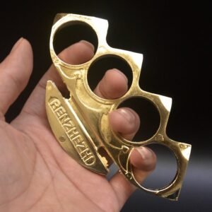 Anello con fibbia a forma di pugno di tigre a quattro dita di Tirapugni Ninja