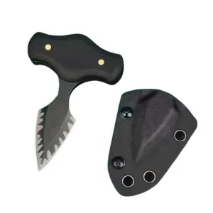 Piccolo D2 lama - pugnale push dagger