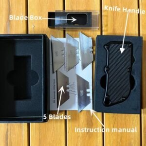 OTF taglierino fibra di carbonio coltello multiuso Equipped With 5 lamas