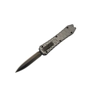 3.25" Pocket Mini coltello a scatto - fibra di carbonio