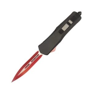 5.5 pollici Feather lama coltello OTF-rosso