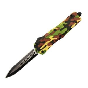 4 pollici militare coltello a scatto-Camo