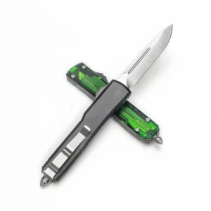 Verde translucent manico coltello OTF