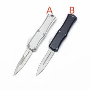 Straight out coltello a scatto coltello OTF