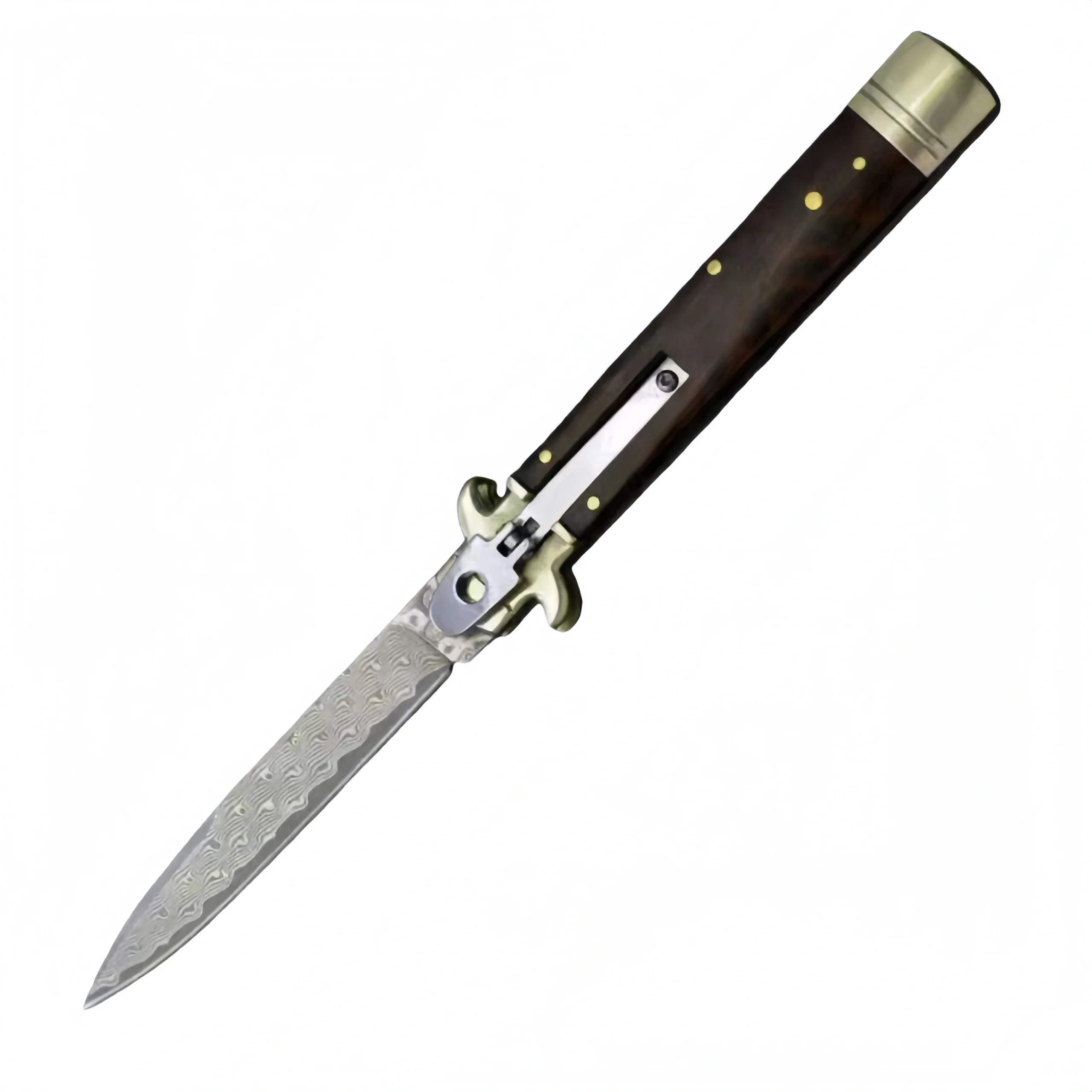 9-pollici snakeskin wood damask lama stiletto heel coltello 1 9-pollici snakeskin wood damask lama stiletto heel coltello