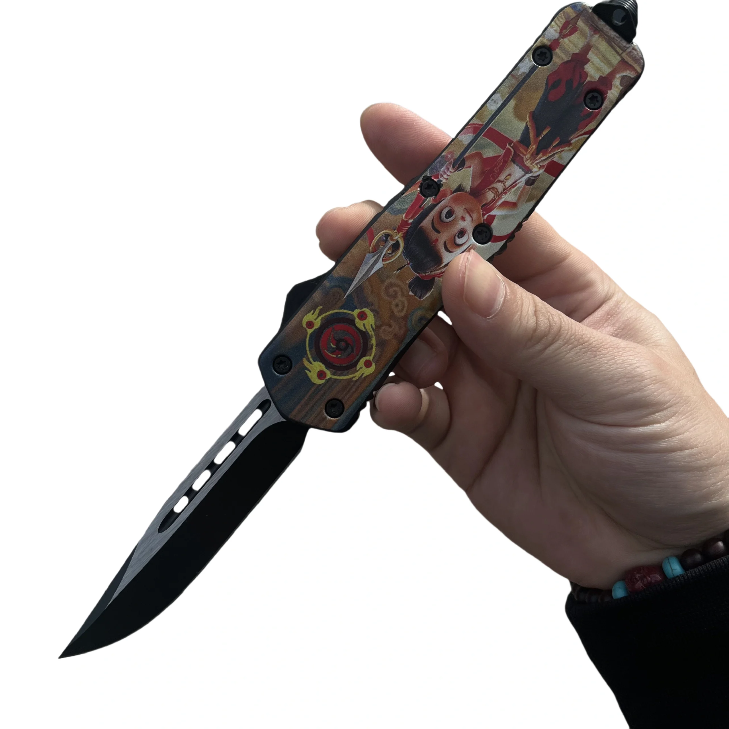 5.5pollici Nezha Warrior coltello OTF 1 5.5pollici Nezha Warrior coltello OTF
