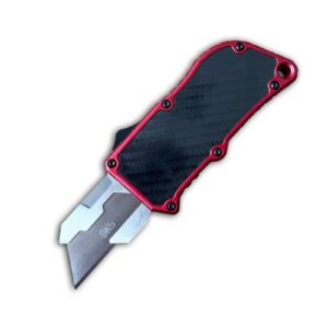 Taglierino fibra di carbonio coltello multiuso lama Equipped With 5 lamas-rosso