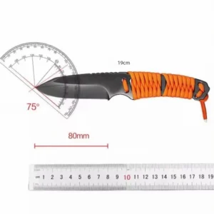 Outdoor series coltello da caccia with rope Outdoor multi-function coltello