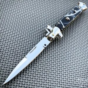 Italian stiletto coltello tascabile