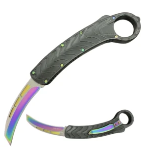 Rainbow Karambit coltello OTF -TKK238-010