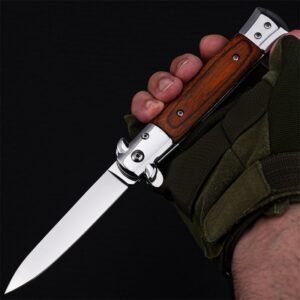Classic stiletto coltello pieghevole