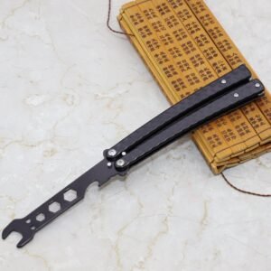 Wrench butterfly practice coltello pieghevole CSGO butterfly tool training unlamad coltello butterfly tool