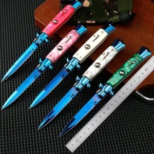 Outdoor multi-function coltello pieghevole camping tool alta durezza acciaio inossidabile fruit coltello