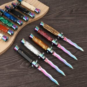 Spot Mafia coltello pieghevole outdoor alta durezza coltello tascabile wilderness survival coltello pieghevole