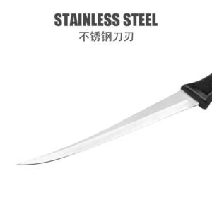 6 pollici nero coltello da pesca