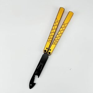 New Siren Aviation Aluminum manico Practice coltello butterfly
