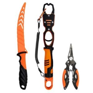 Coltello da pesca combination multifunctional fish catcher aluminum alloy with scale fish control set