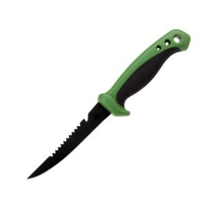 5 pollici acciaio inossidabile back tooth coltello da pesca with scabbard for outdoor fishing