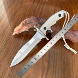 Hot selling outdoor coltello da sopravvivenza collezione responsabile tattico alta durezza outdoor survival piccolo straight coltello