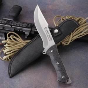 Wild Wolf Outdoor coltello da caccia camping alta durezza sharp wilderness coltello da sopravvivenza