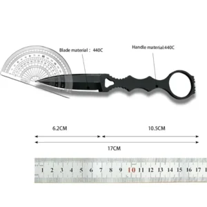 Coltello a lama fissa acciaio inossidabile lama with Kydex Sheath Camping Portable Survival tattico Multitools Hand EDC Knives