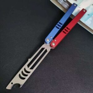 Aluminum manico beginner outdoor practice coltello