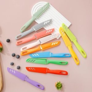 10 pcs paring coltello set /Color Mix kitchen/camping/fish coltello