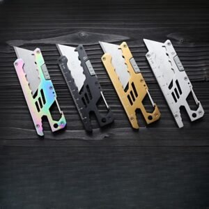 Multifunctional taglierino coltello multiuso Thickened Portable