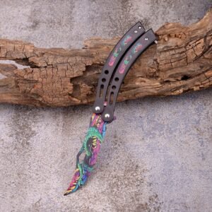 CSGO Balisong Butterfly tattico Combat Trainer