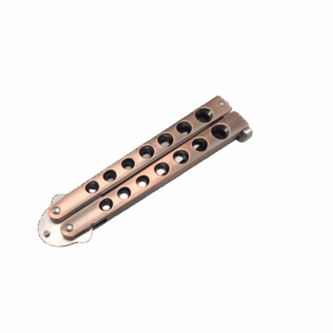 Alta qualita Helix Butterfly coltello balisong BRONZE