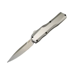 New Plain argento Donut coltello a scatto OTF