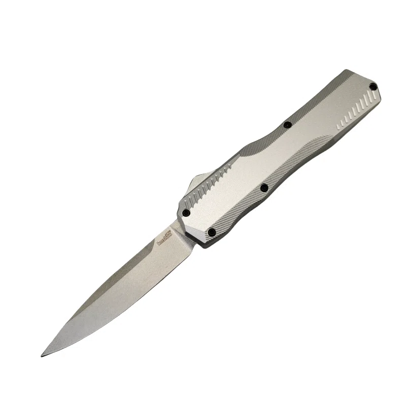New Plain argento Donut coltello a scatto OTF 1 New Plain argento Donut coltello a scatto OTF