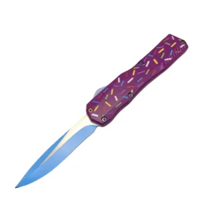 New viola Donut coltello a scatto coltello OTF