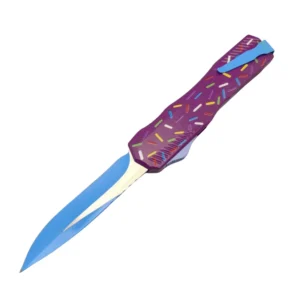 New viola Donut coltello a scatto coltello OTF