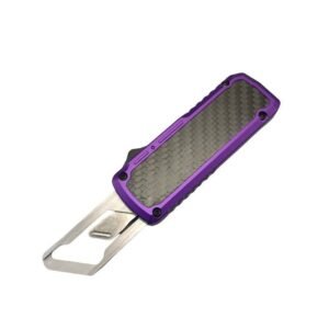 Fibra di carbonio manico taglierino --viola