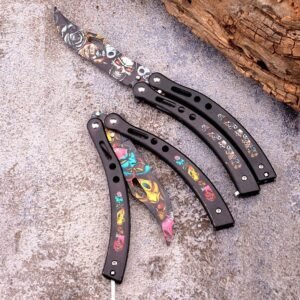 CSGO Balisong Butterfly tattico Combat Trainer