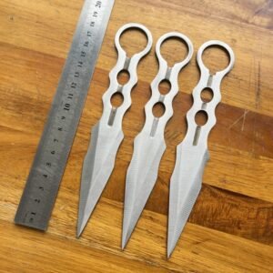 Set di coltelli da lancio da allenamento YF188 – 3 pezzi, Bianco