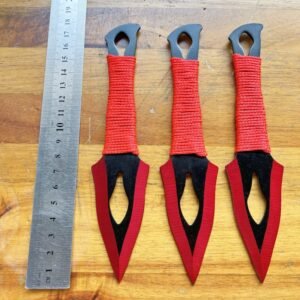 Set di coltelli da lancio da allenamento YF183 – 3 pezzi, Arancione