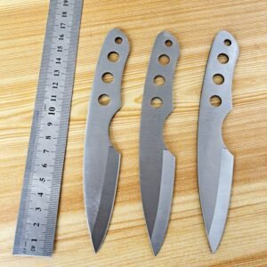 Set di coltelli da lancio da allenamento YF059 – 3 pezzi, Satinato